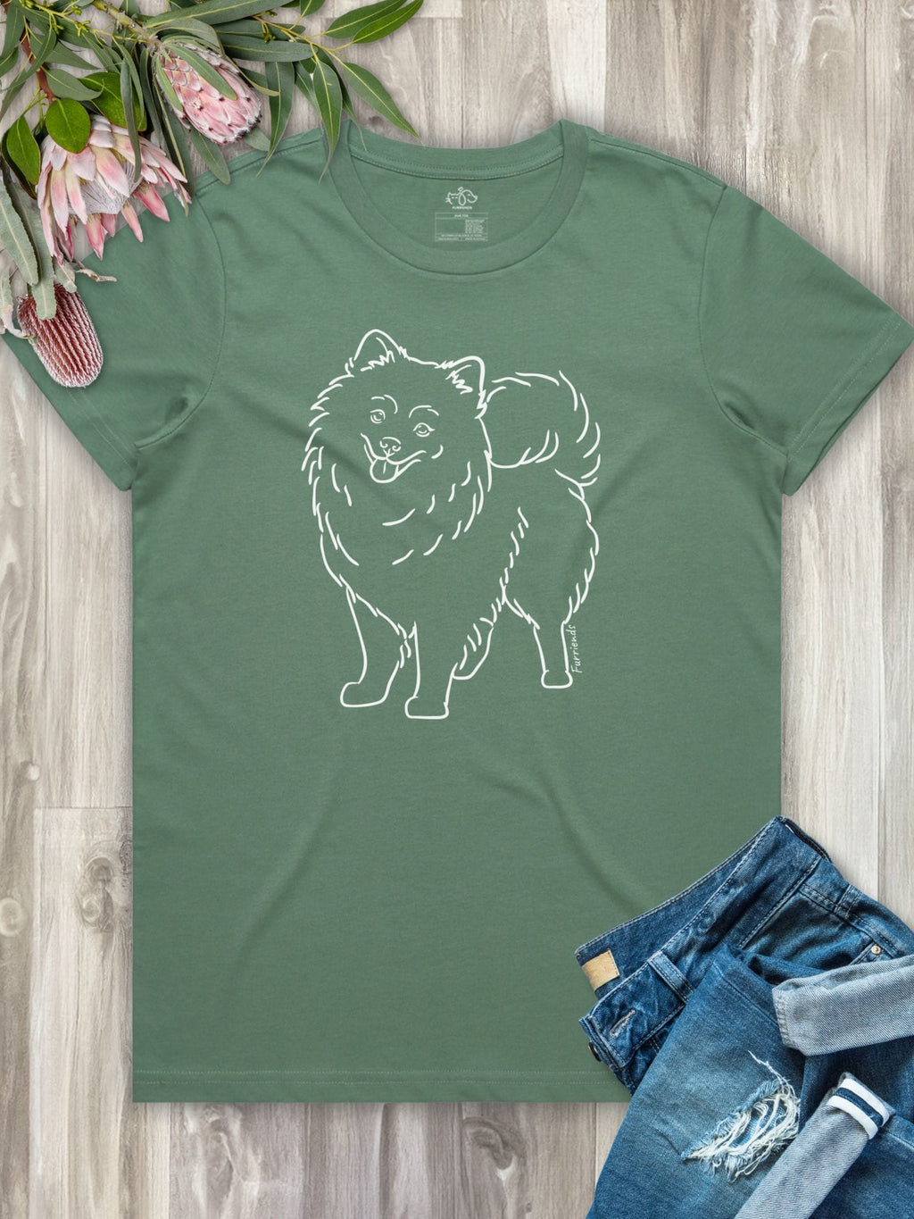 Pomeranian Regular Fit T-shirt