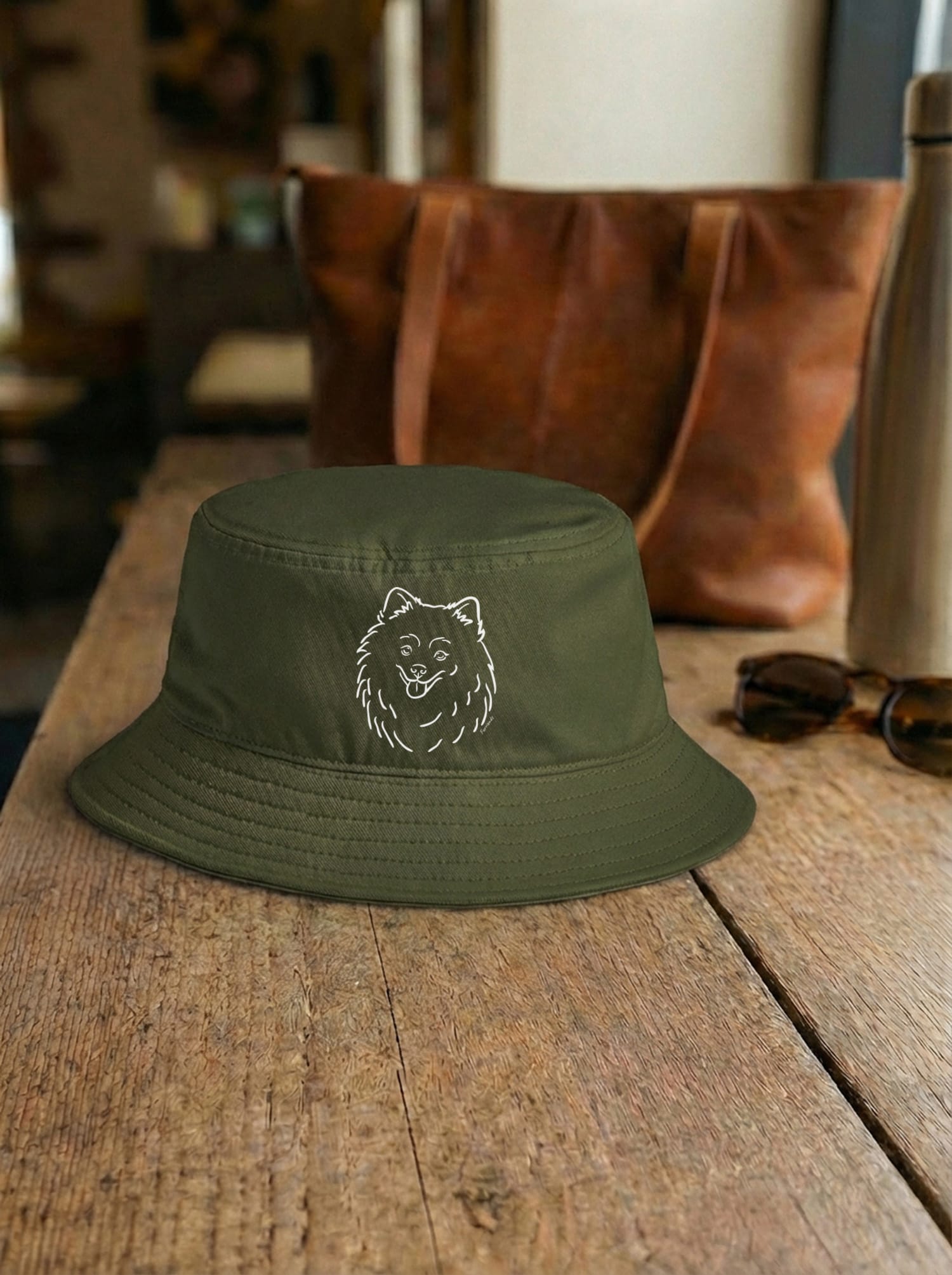 Pomeranian Bucket Hat