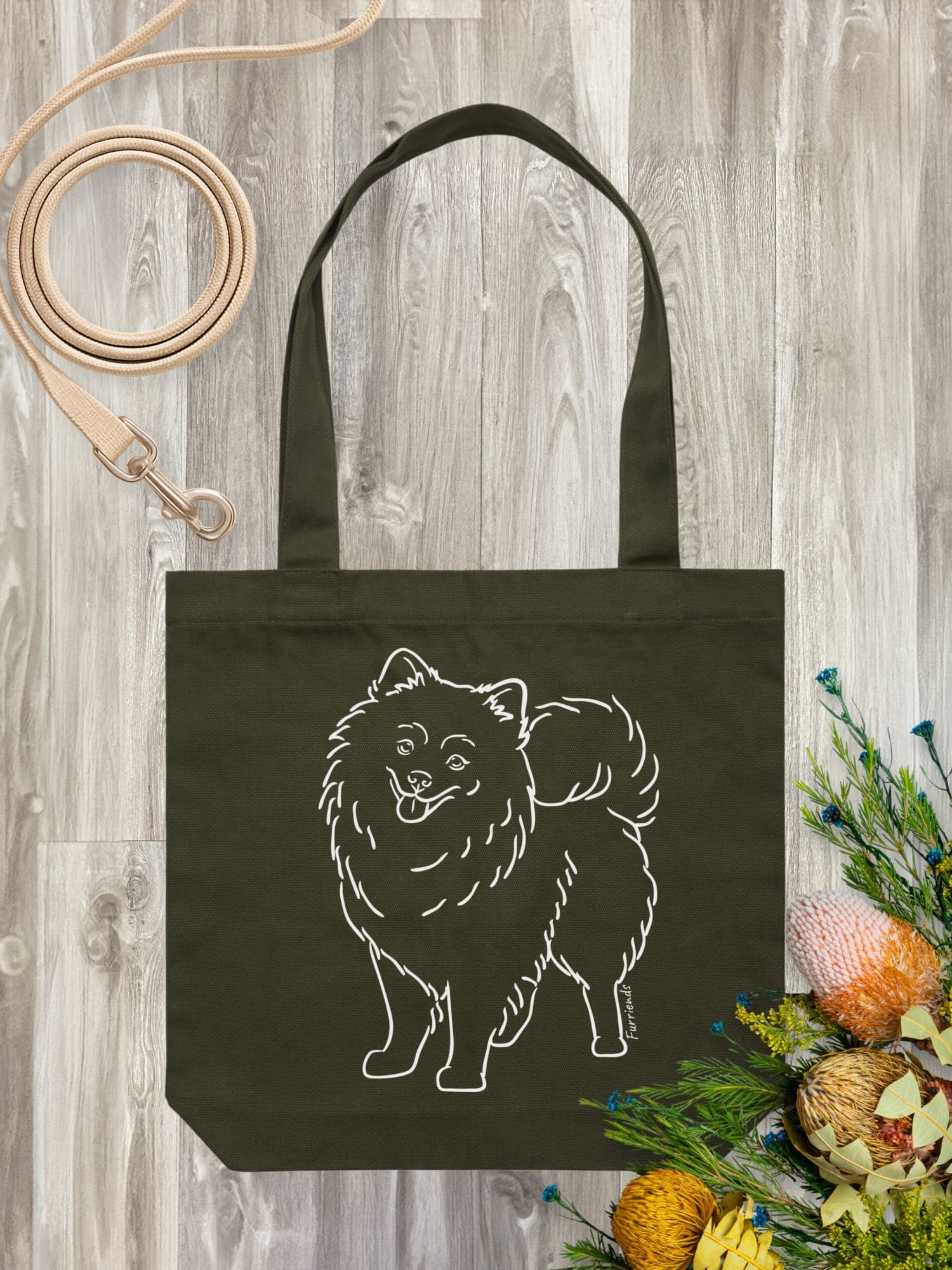Pomeranian Edith Tote