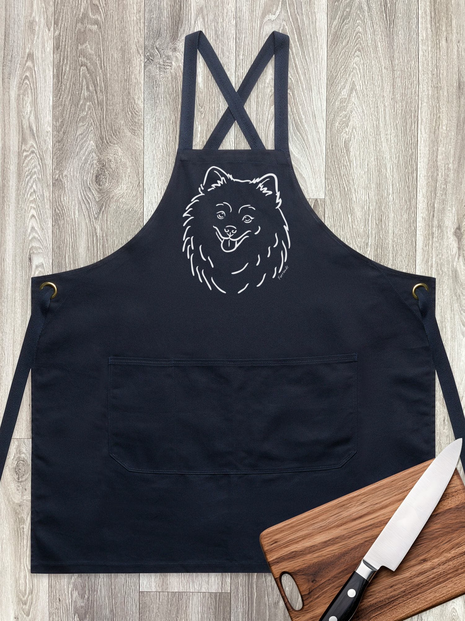 Pomeranian Jarrah Crossback Apron