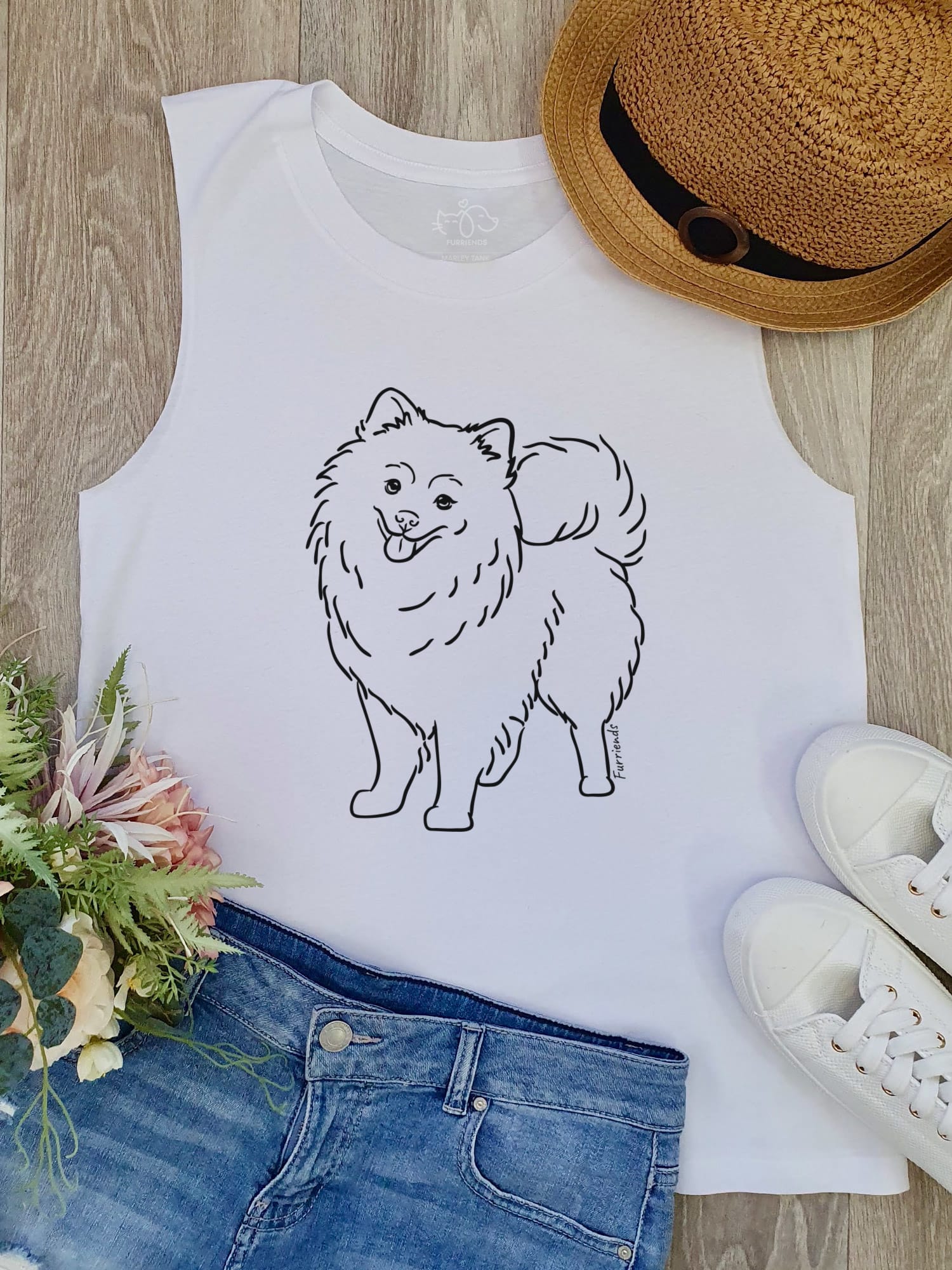 Pomeranian Tank Top