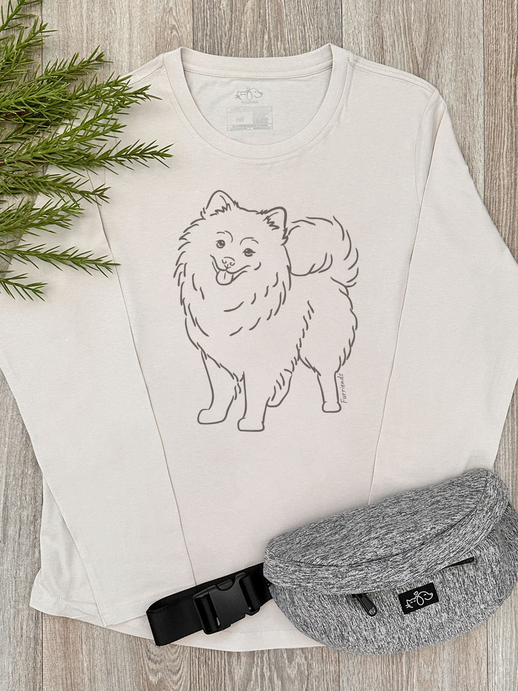 Pomeranian Olivia Women's Long Sleeve T-Shirt