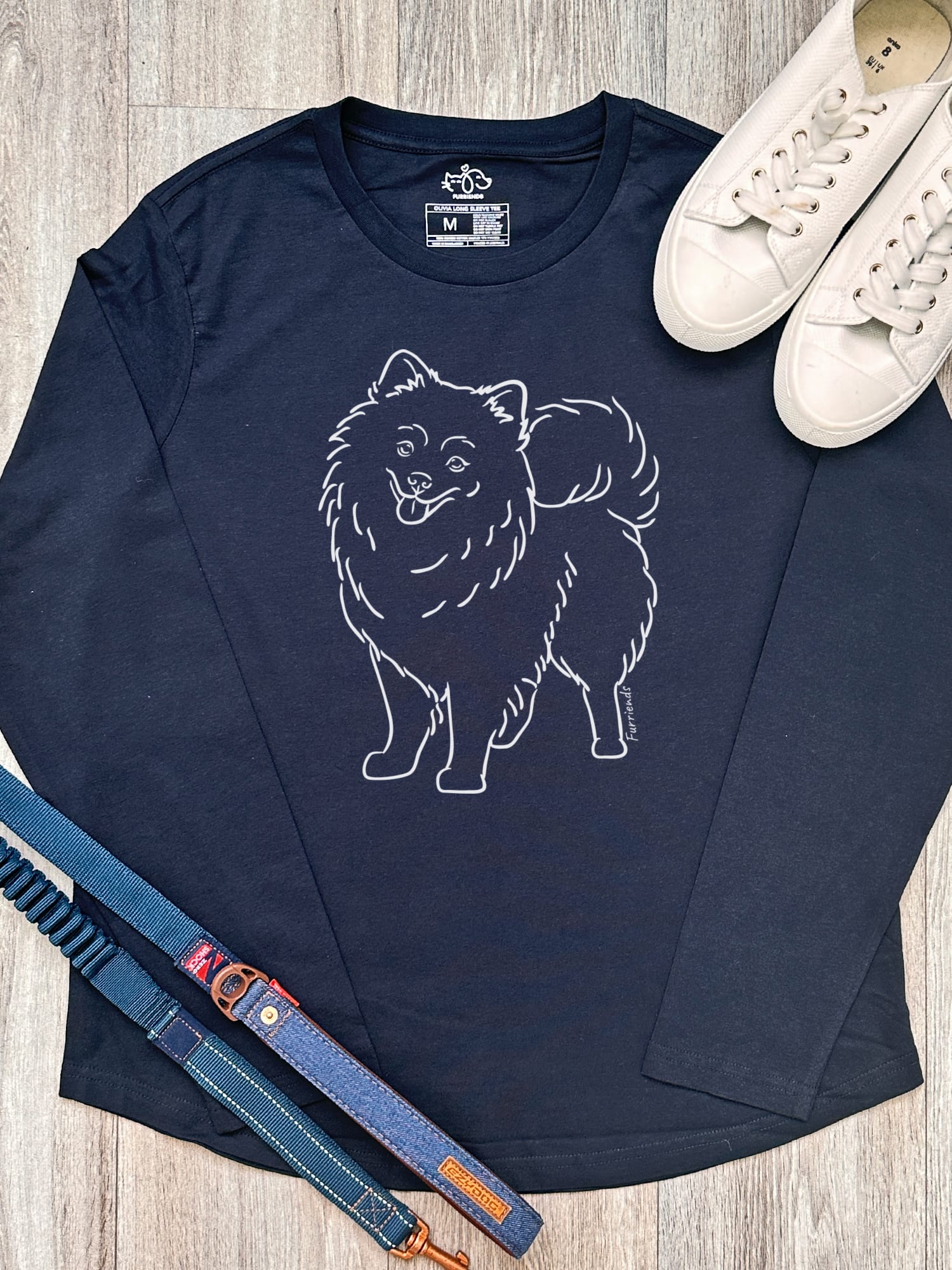 Pomeranian Olivia Women's Long Sleeve T-Shirt
