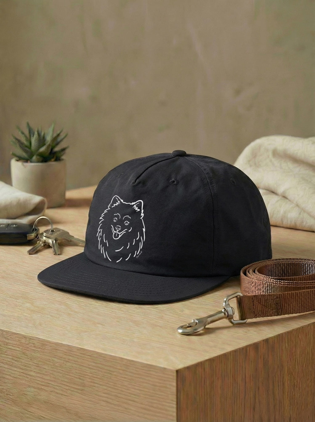 Pomeranian Quick Dry Cap