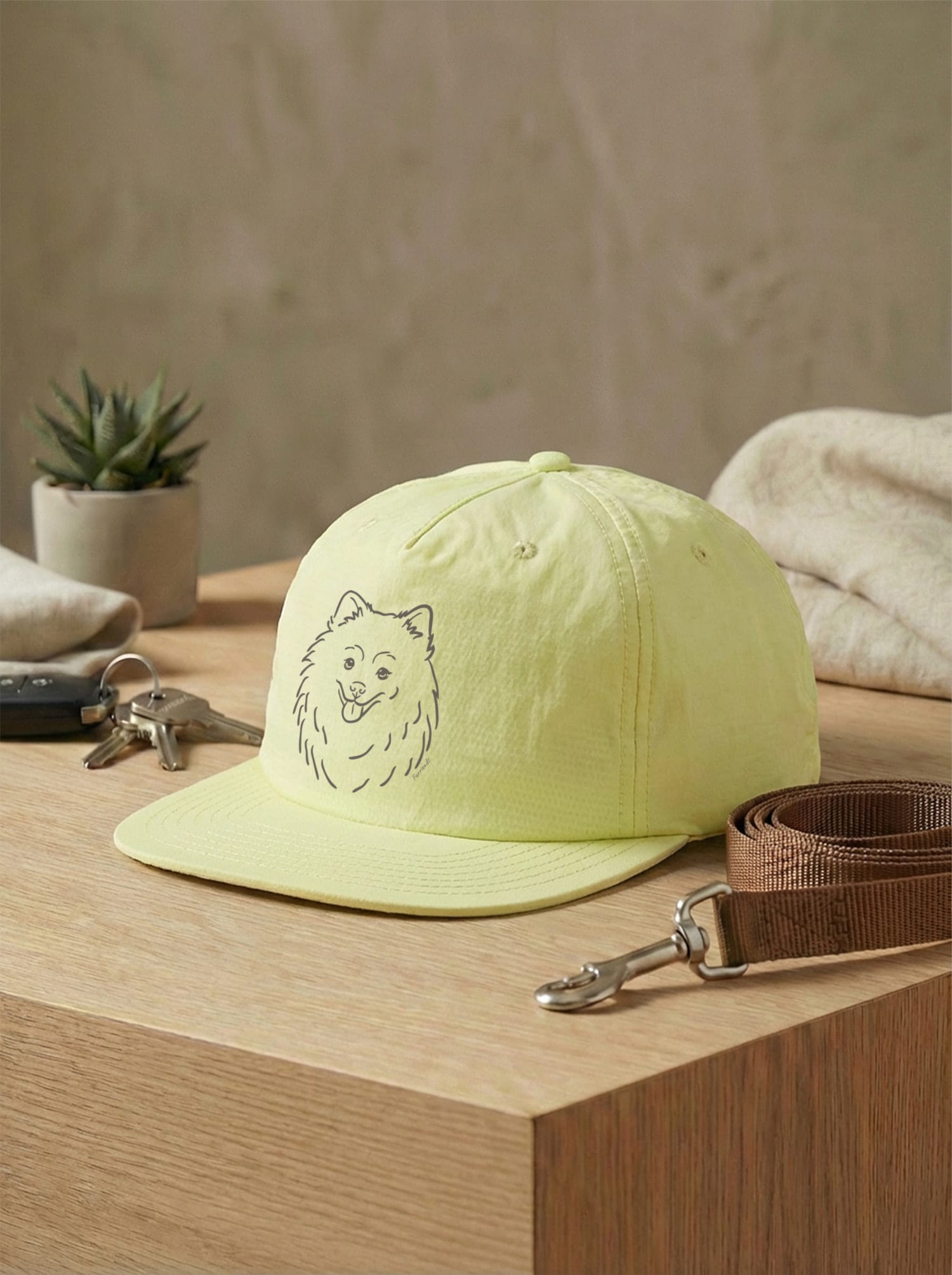 Pomeranian Quick Dry Cap