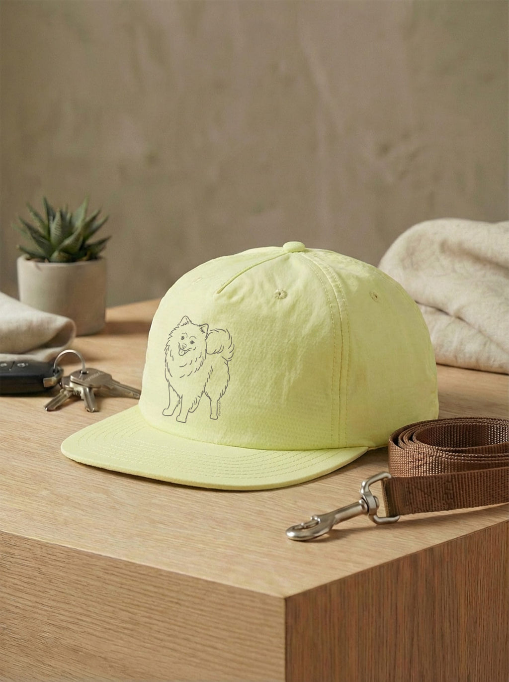 Pomeranian Quick Dry Cap