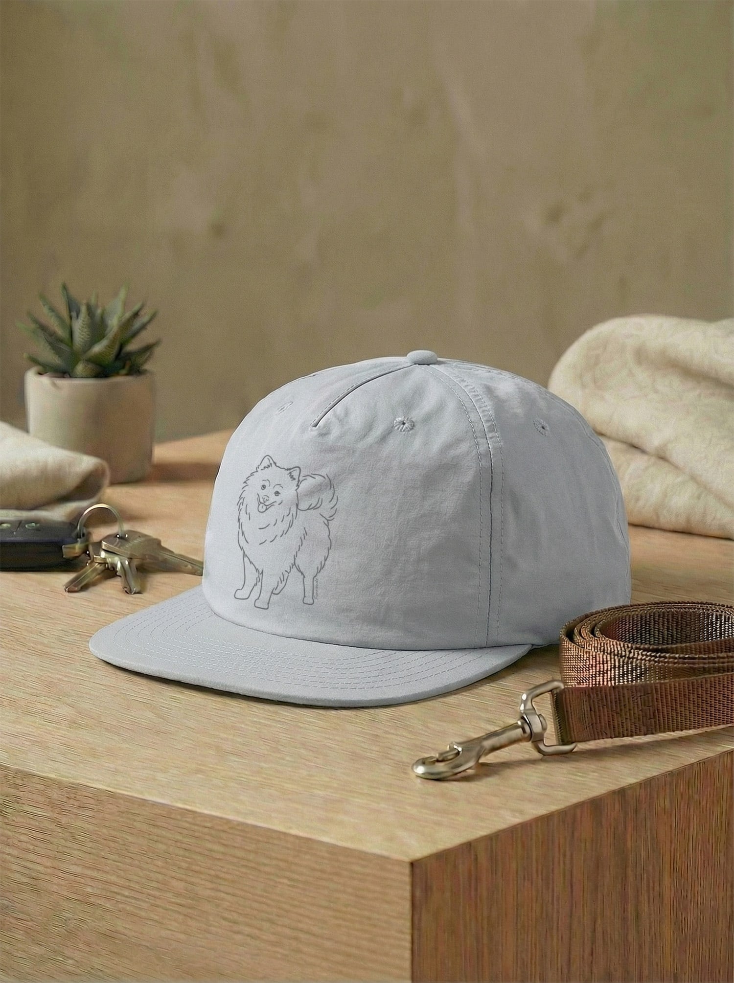 Pomeranian Quick Dry Cap