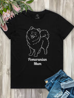 Pomeranian Mum Regular Fit T-shirt