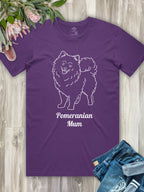 Pomeranian Mum Regular Fit T-shirt