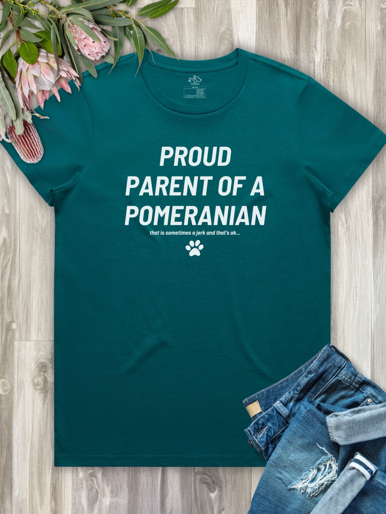 Proud Parent Of A Pomeranian Regular Fit T-Shirt