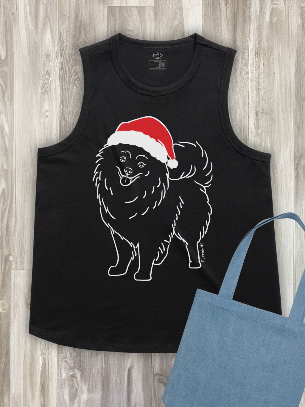 Pomeranian Christmas Edition Ember Women's Tank