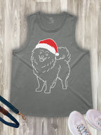Pomeranian Christmas Edition Ember Women's Tank