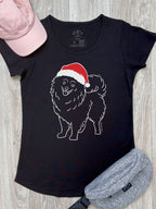 Pomeranian Christmas Edition Remi Women's Scoop Neck Tee