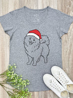Pomeranian Christmas Edition Remi Women's Scoop Neck Tee