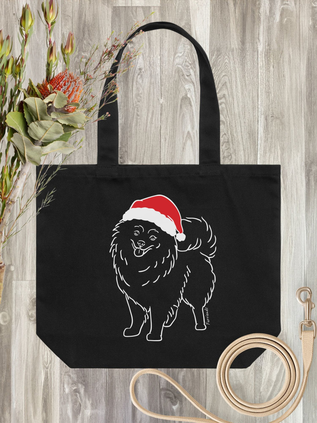 Pomeranian Christmas Edition Stella Tote