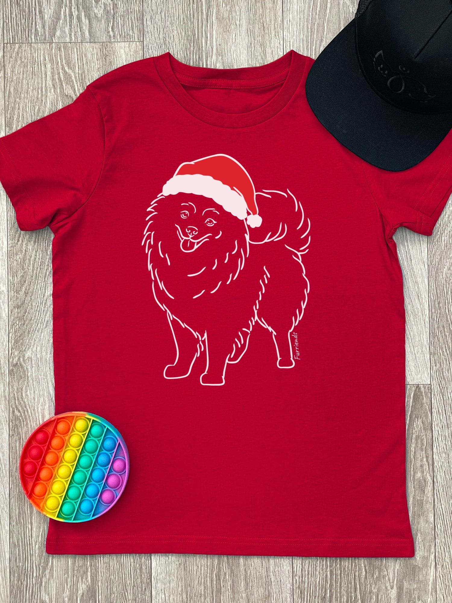 Pomeranian Christmas Edition Youth Tee