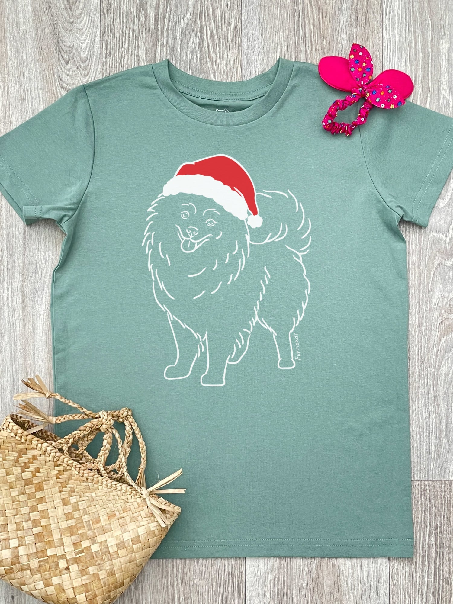 Pomeranian Christmas Edition Youth Tee