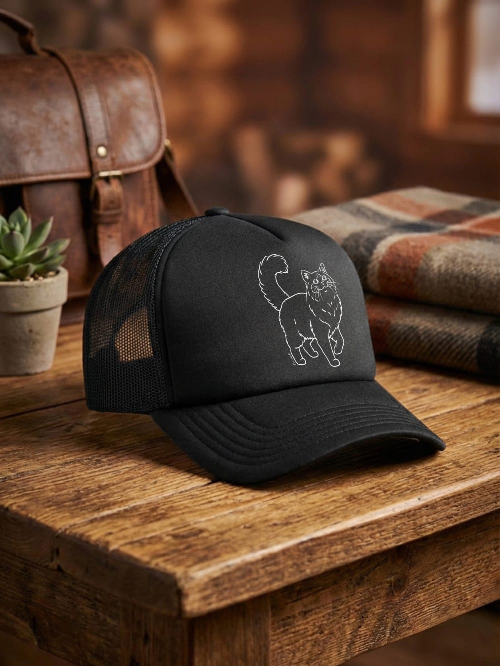 Ragdoll Foam Trucker Cap