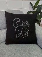 Ragdoll Linen Cushion Cover