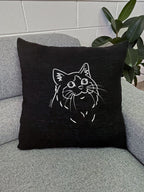 Ragdoll Linen Cushion Cover