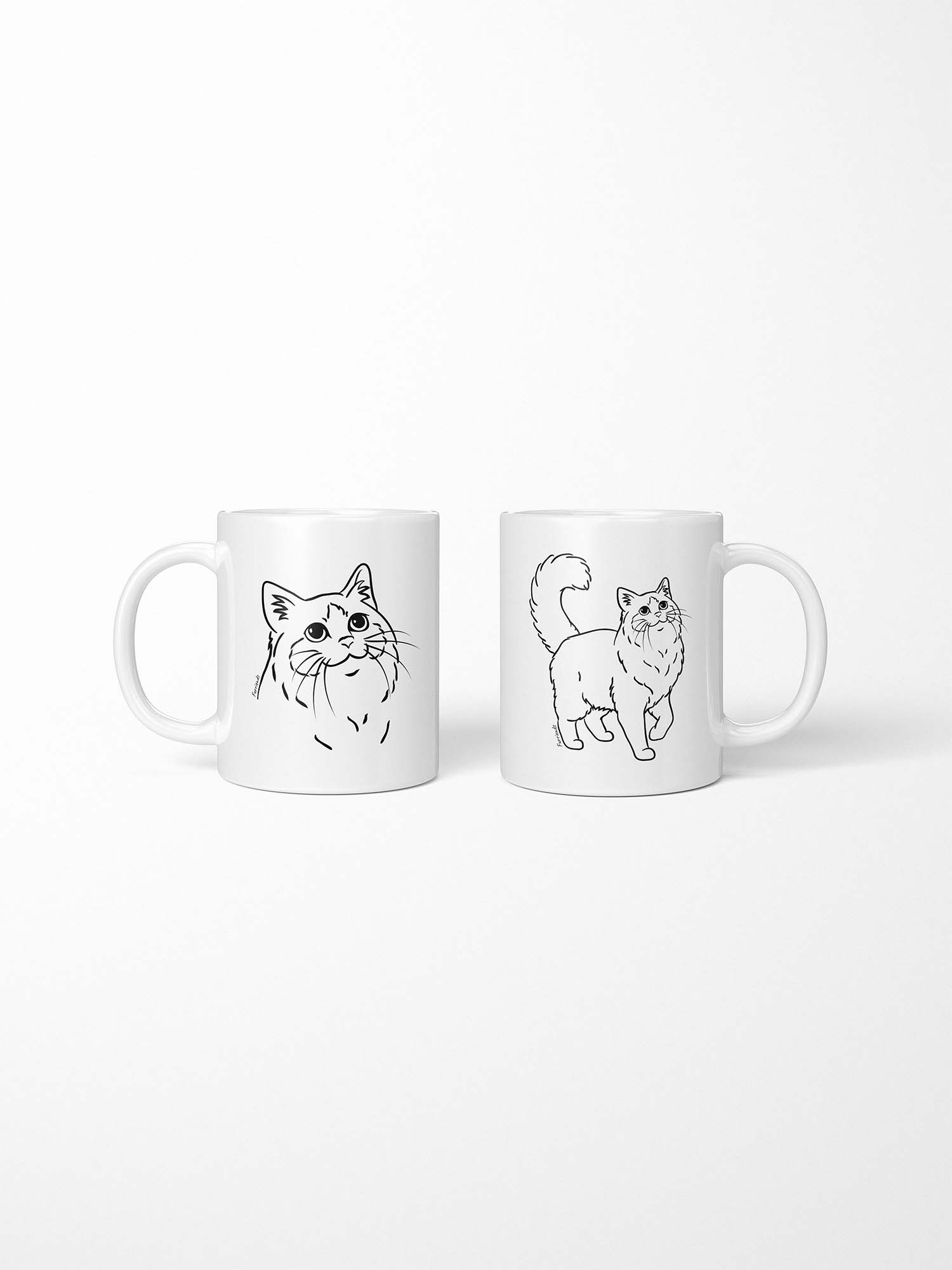 Ragdoll Ceramic Mug