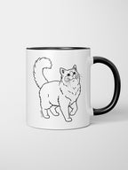 Ragdoll Ceramic Mug