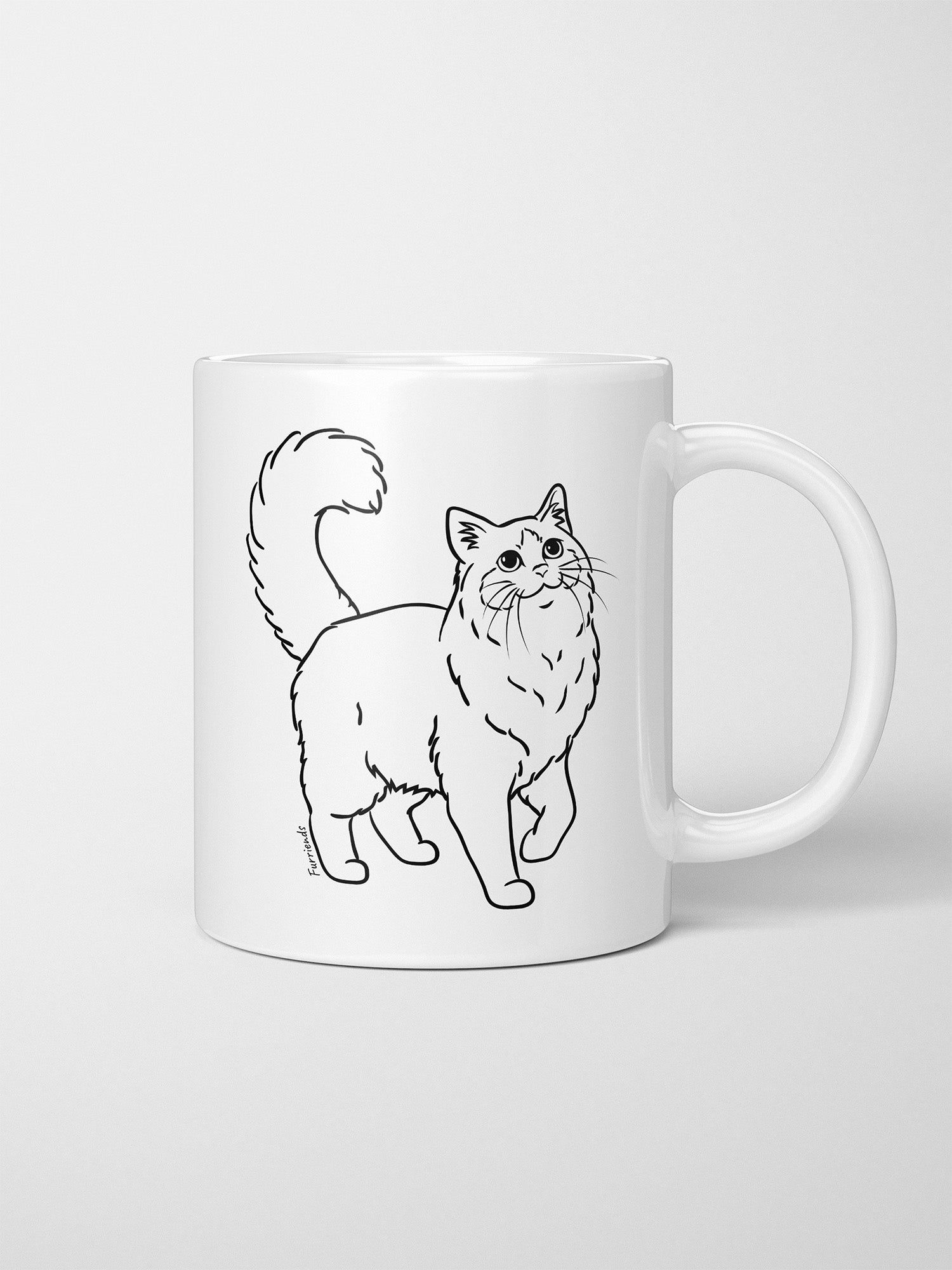 Ragdoll Ceramic Mug