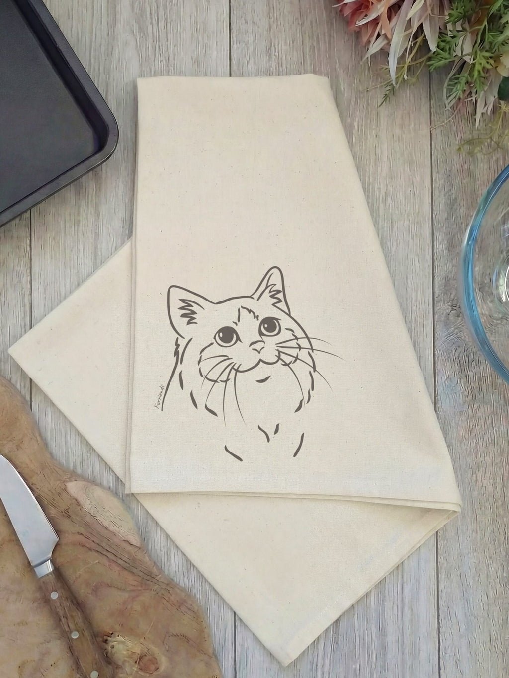 Ragdoll Tea Towel