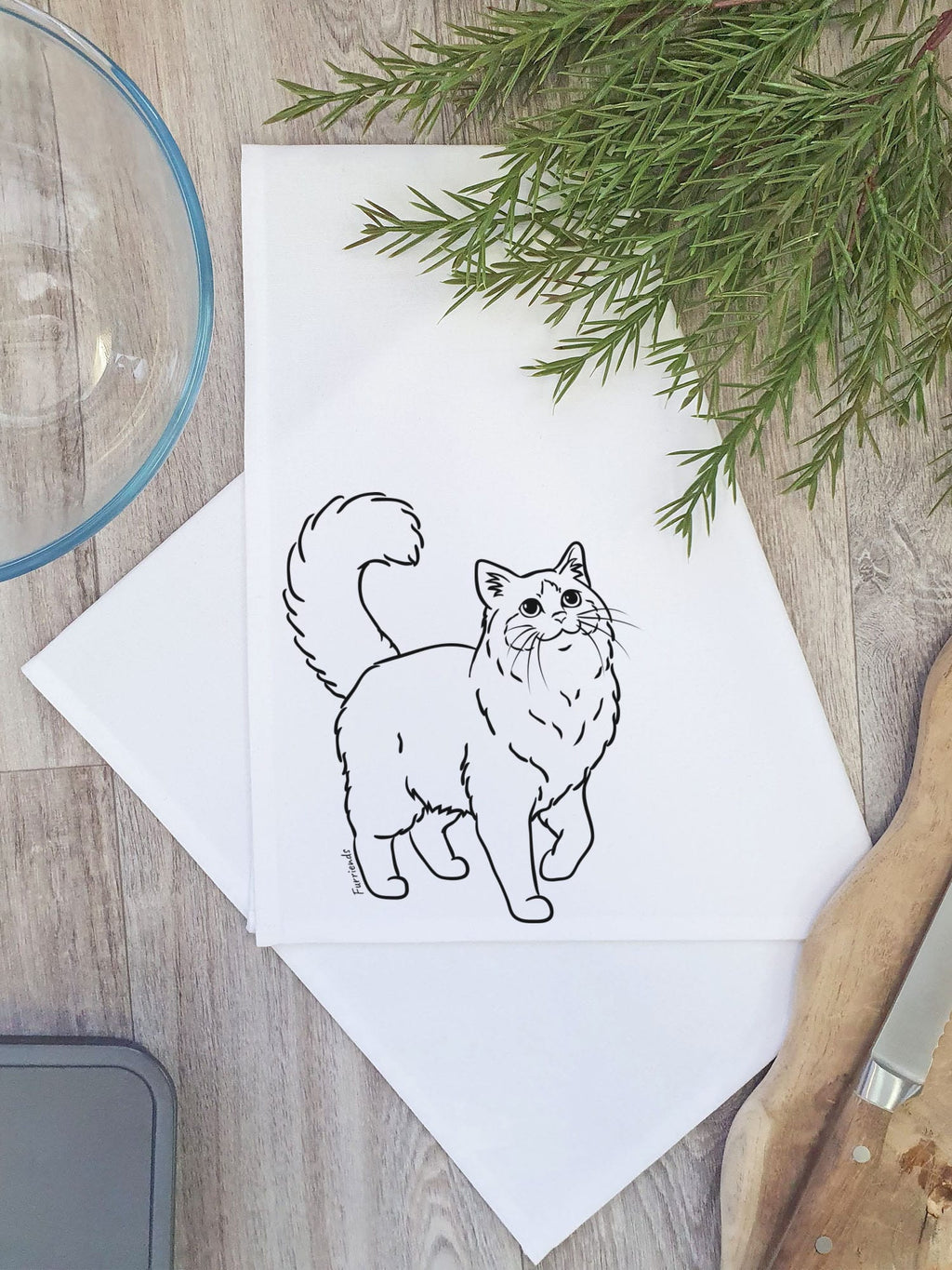 Ragdoll Tea Towel