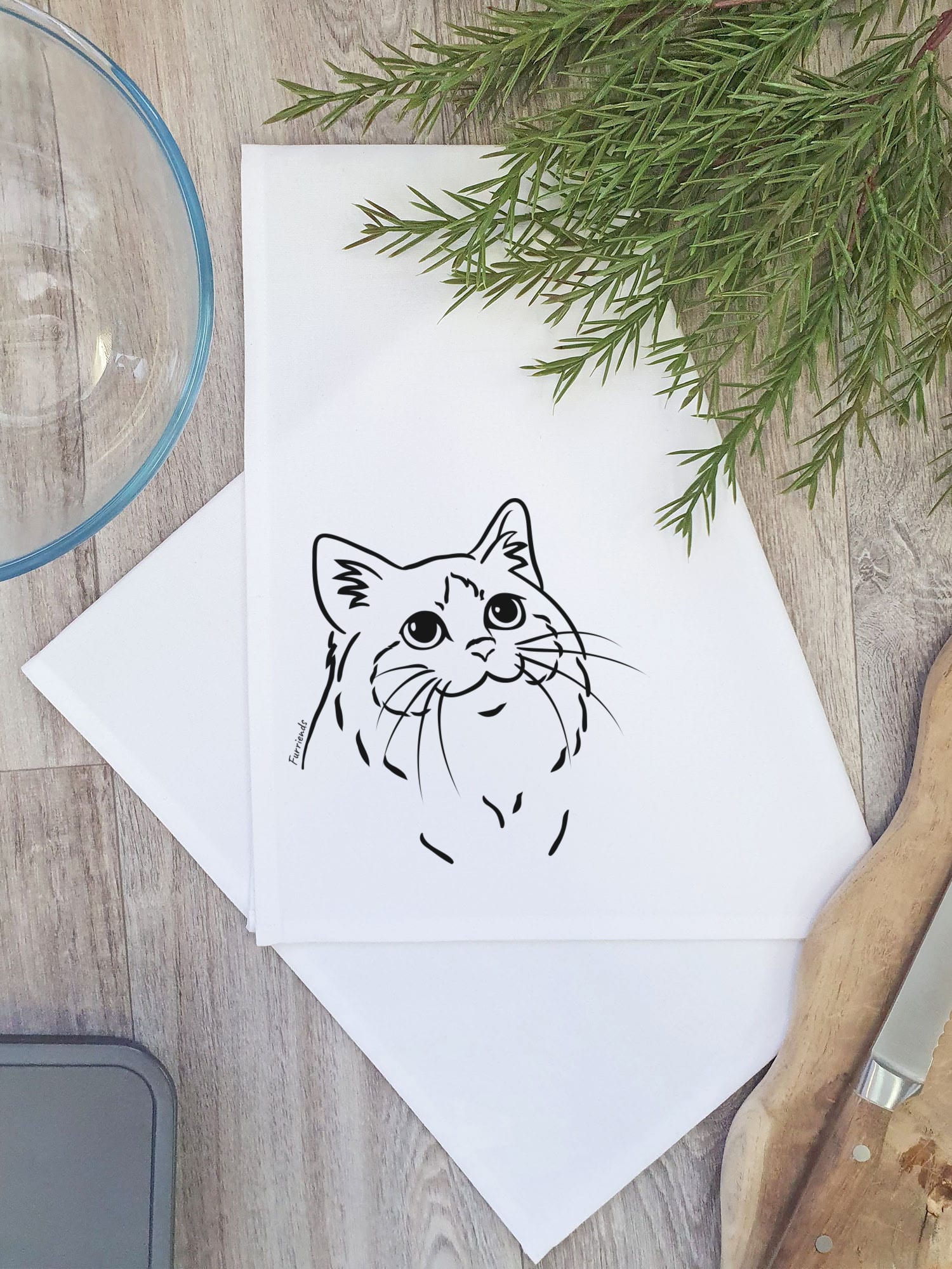 Ragdoll Tea Towel