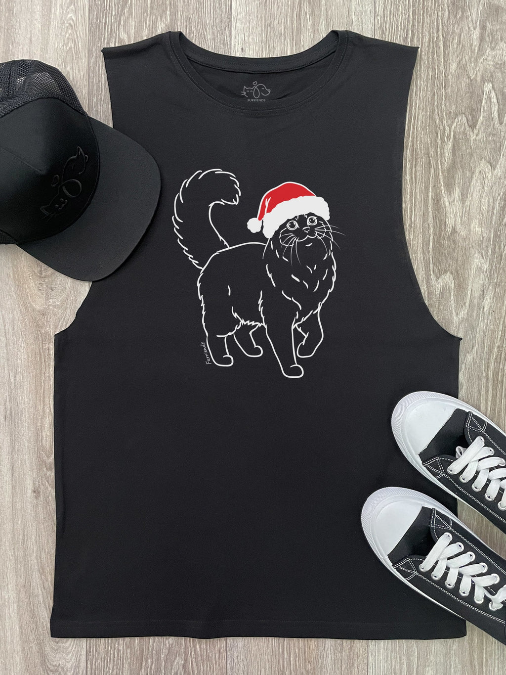Ragdoll Christmas Edition Axel Drop Armhole Tank