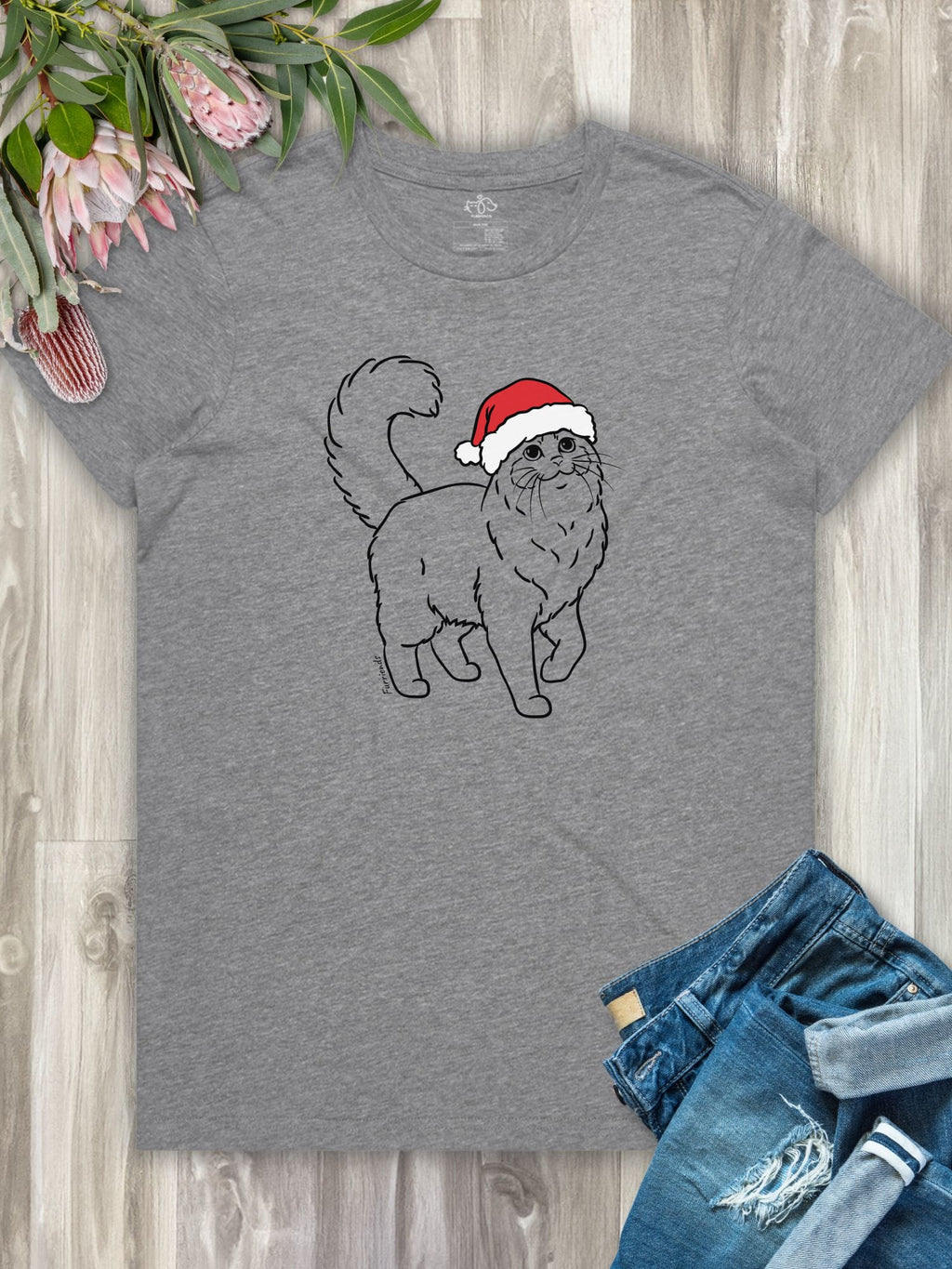 Ragdoll Christmas Edition Ava Women's Regular Fit Tee