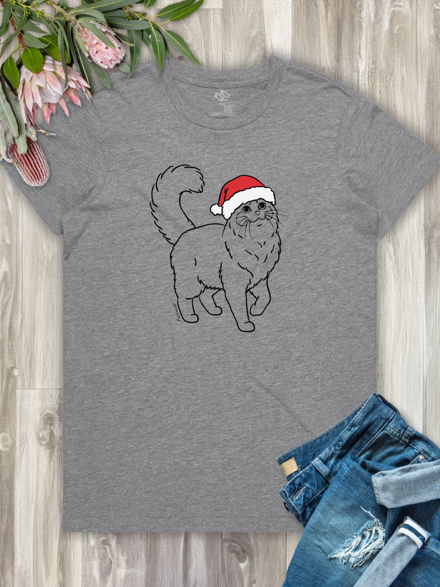 Ragdoll Christmas Edition Ava Women's Regular Fit Tee
