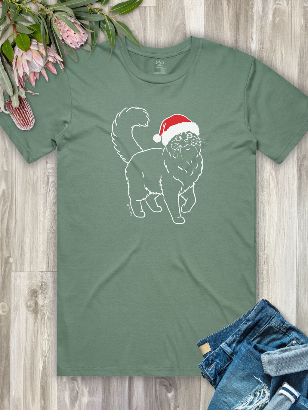 Ragdoll Christmas Edition Essential Unisex Tee