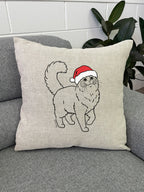 Ragdoll Christmas Edition Linen Cushion Cover