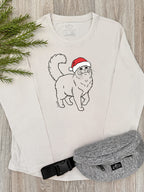 Ragdoll Christmas Edition Olivia Women's Long Sleeve Tee