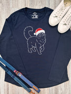 Ragdoll Christmas Edition Olivia Women's Long Sleeve Tee