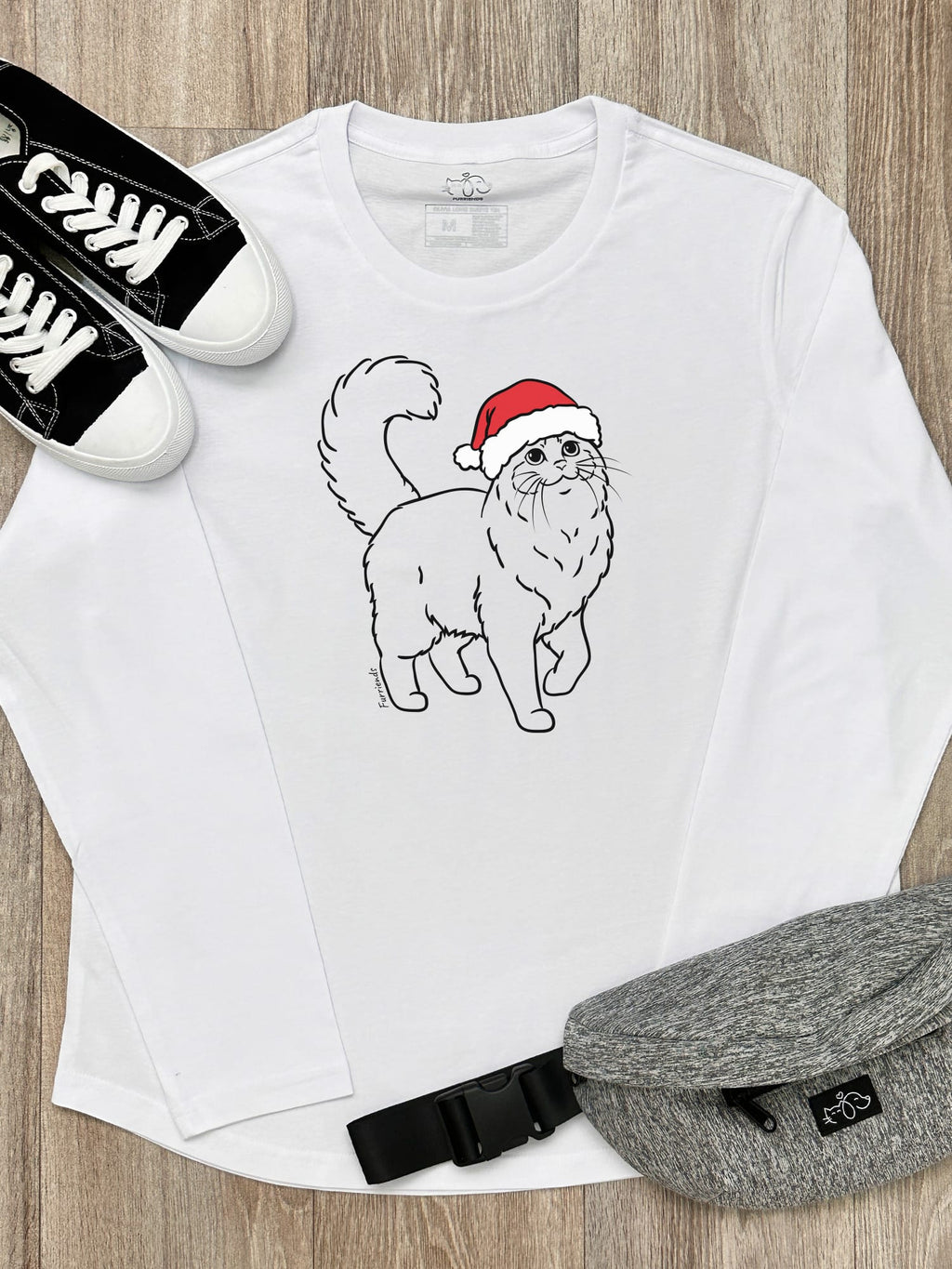Ragdoll Christmas Edition Olivia Women's Long Sleeve Tee