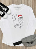 Ragdoll Christmas Edition Olivia Women's Long Sleeve Tee