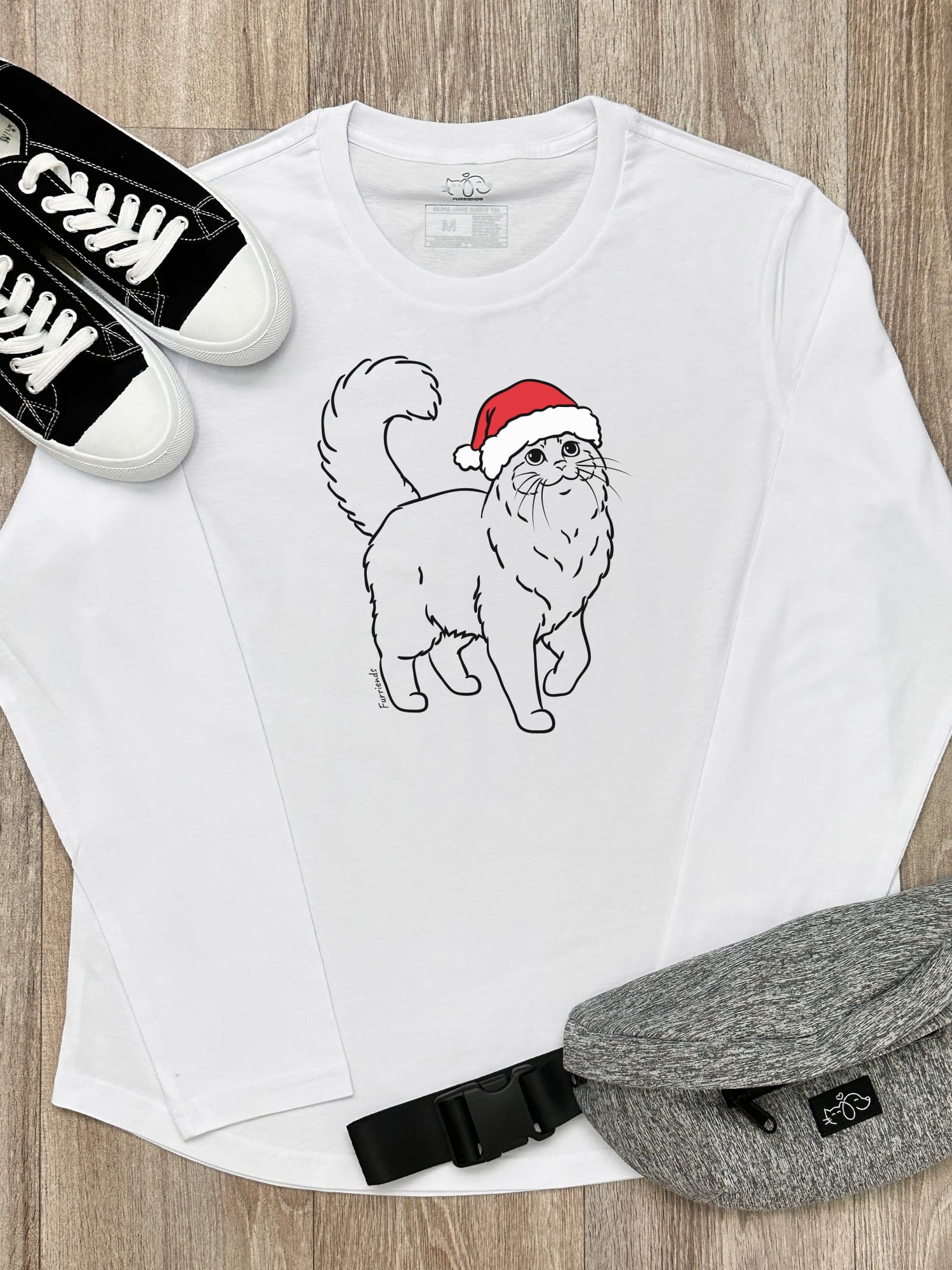 Ragdoll Christmas Edition Olivia Women's Long Sleeve Tee