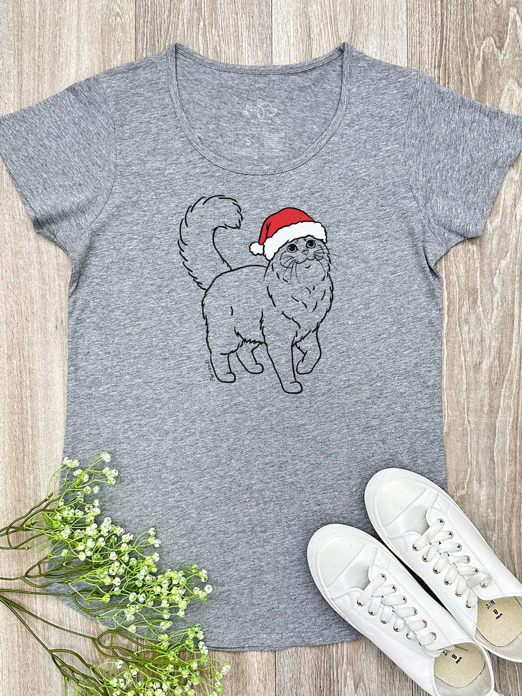 Ragdoll Christmas Edition Remi Women's Scoop Neck Tee