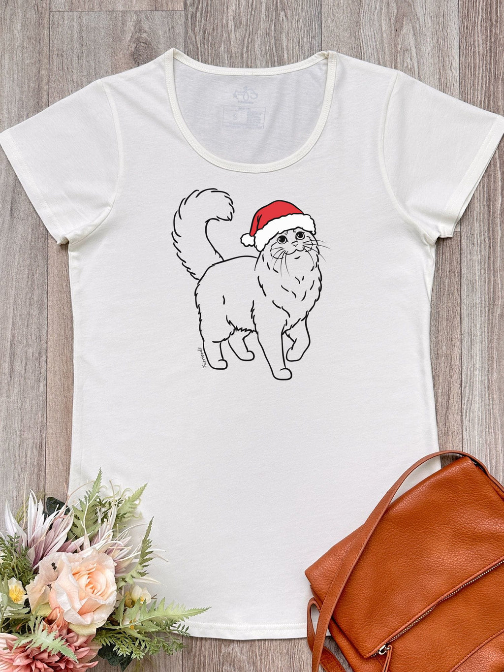 Ragdoll Christmas Edition Remi Women's Scoop Neck Tee