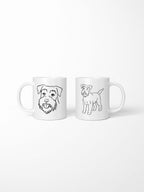 Schnauzer Ceramic Mug
