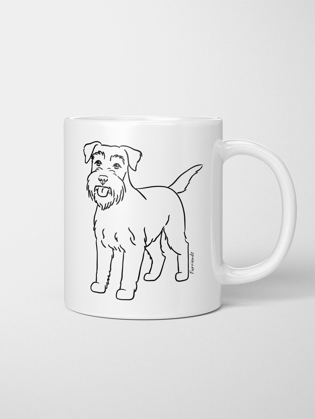 Schnauzer Ceramic Mug