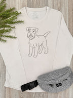 Schnauzer Olivia Women's Long Sleeve T-Shirt