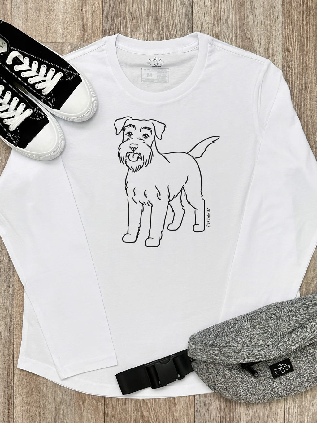 Schnauzer Olivia Women's Long Sleeve T-Shirt