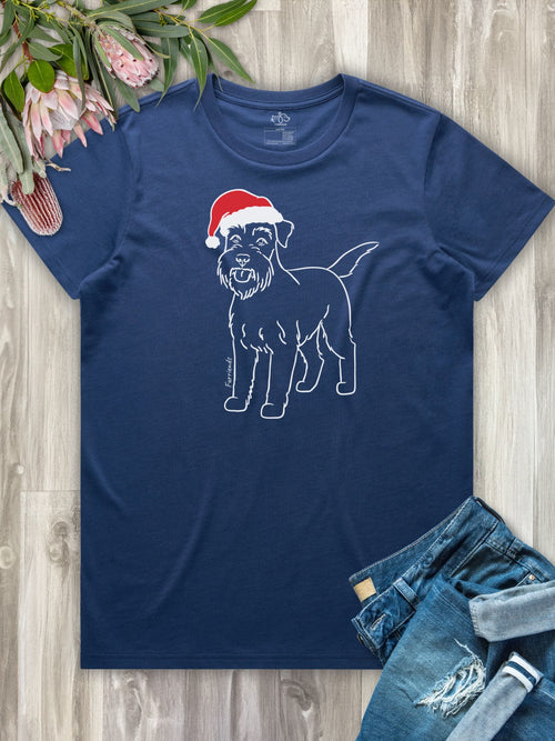 Schnauzer Christmas Edition Ava Women's Regular Fit Tee