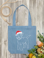 Schnauzer Christmas Edition Edith Tote
