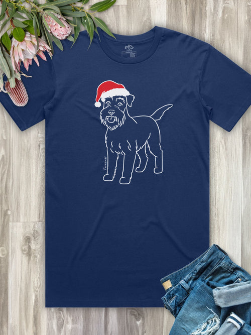 Schnauzer Christmas Edition Essential Unisex Tee