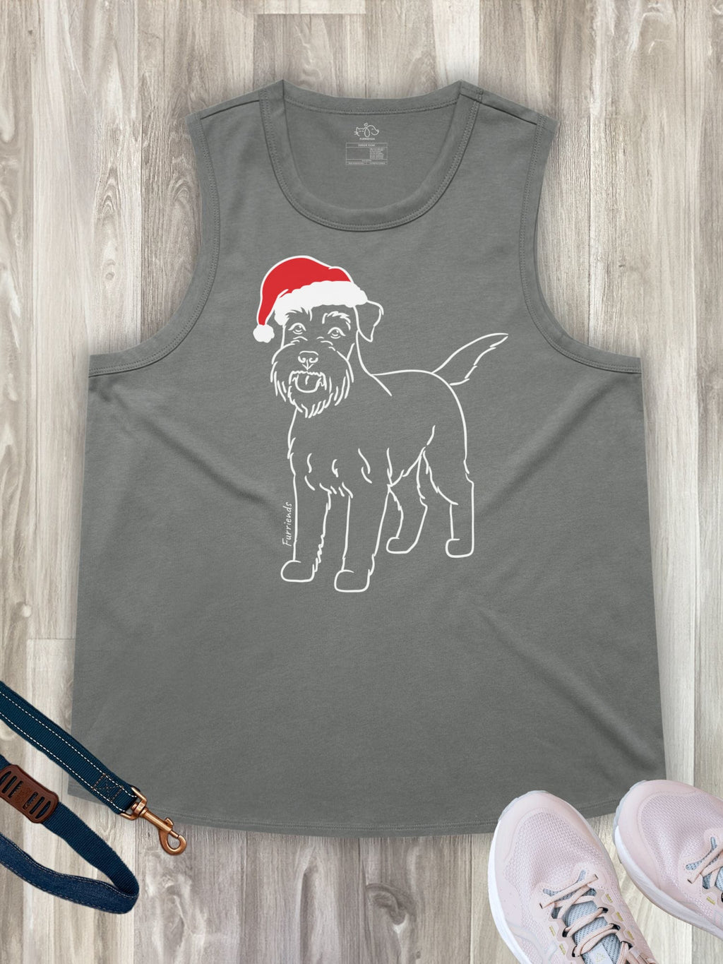 Schnauzer Christmas Edition Ember Women's Tank